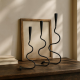 Iron Candleholder Set – 3 Pcs